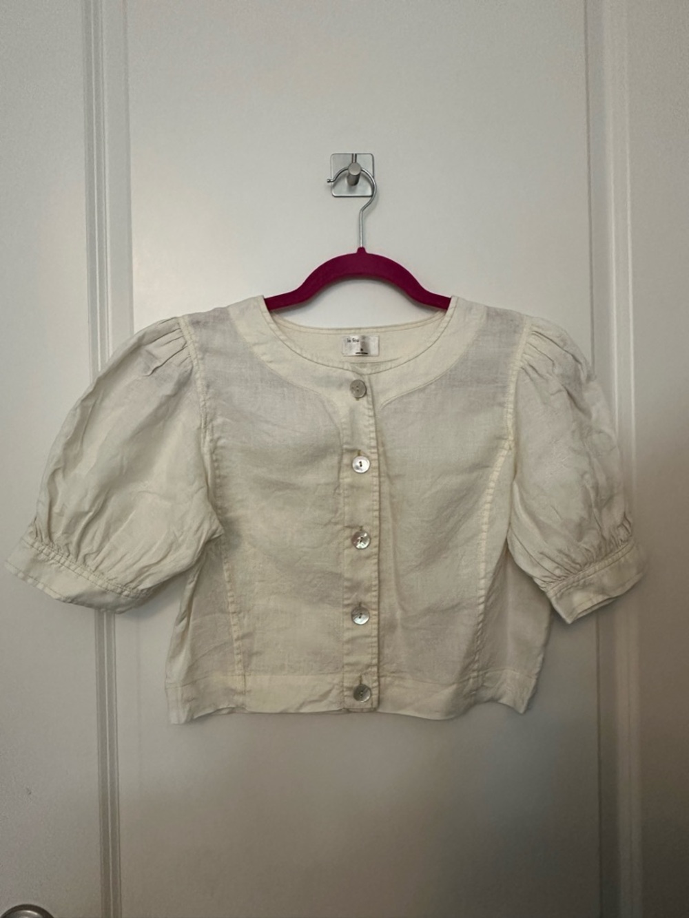 EUC ARITZIA x LE FOU x WILFRED - 100% Linen Blouse, Medium